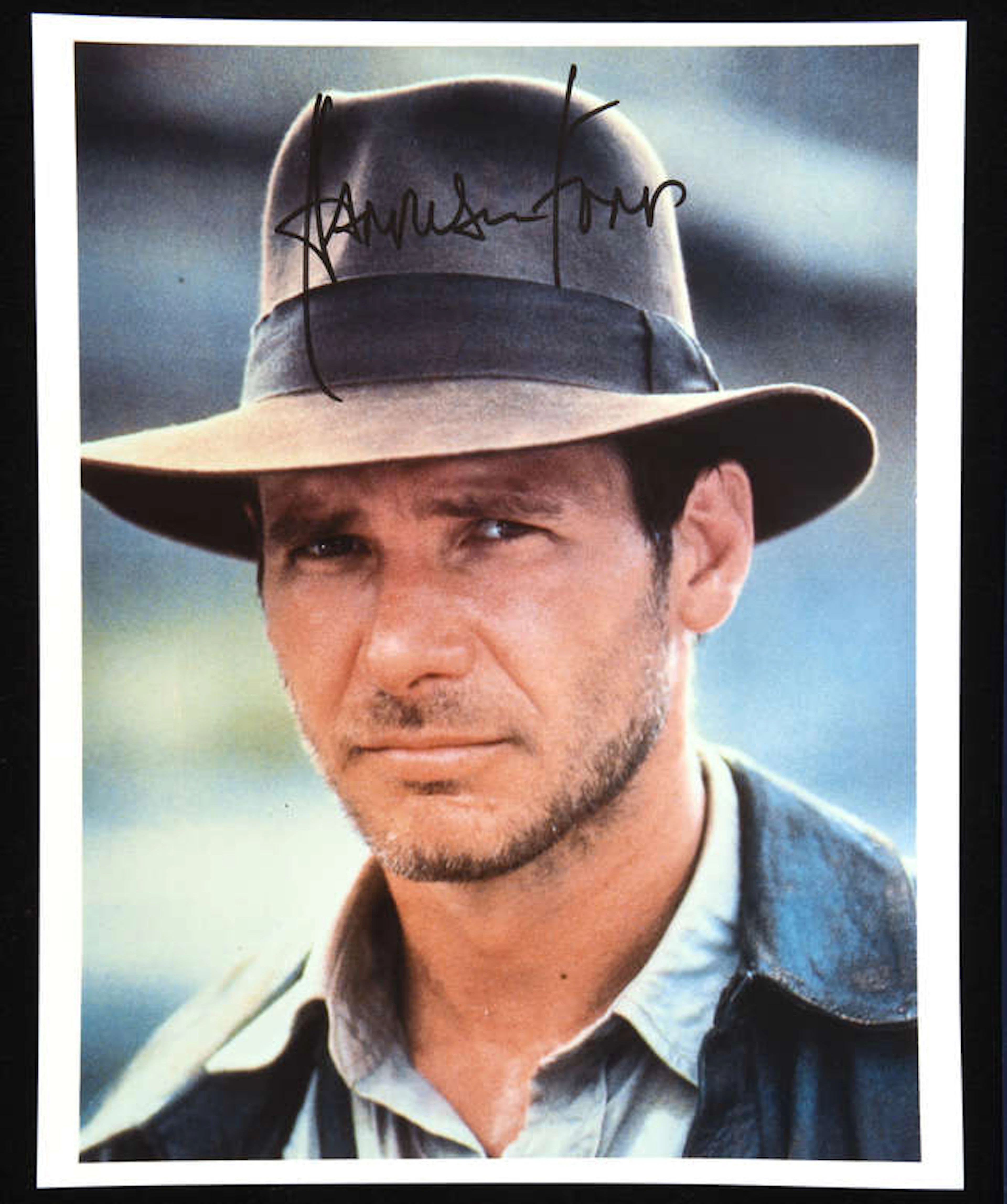 Harrison Ford (1942-) Autographed photograph colour publicity photograph