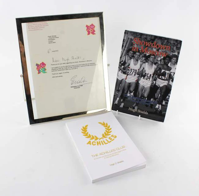 Athletics: Sebastian Coe, Framed Typed Letter Signed, 2012; Showdown