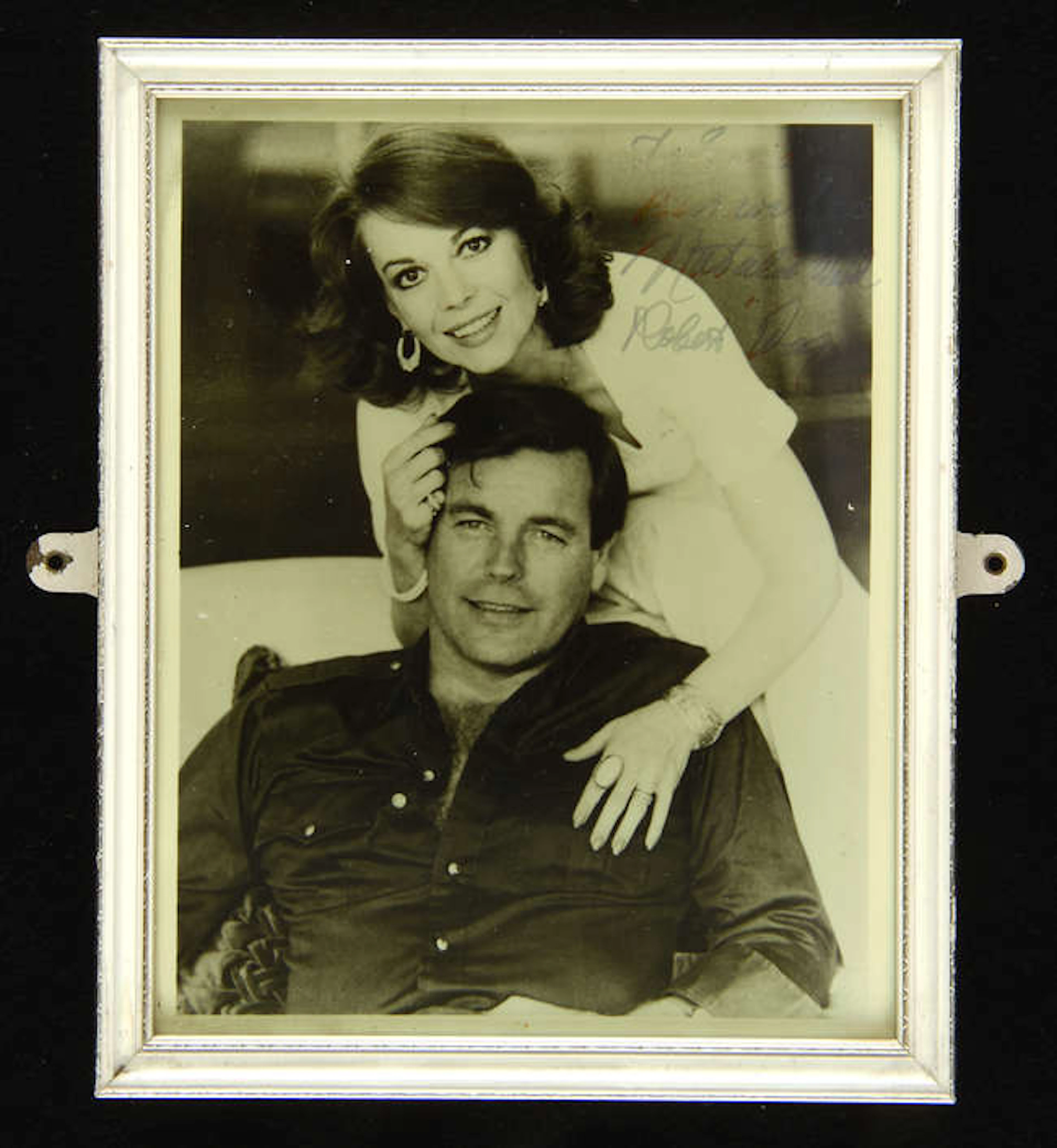 Robert Wagner (1930-) and Natalie Wood (1938-1981) Framed Autographed