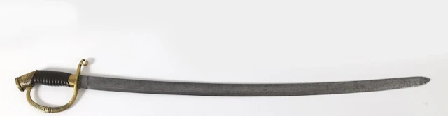 SABRE, Model 1909–1913 Monogram sanded into the handle Steel 95 cm