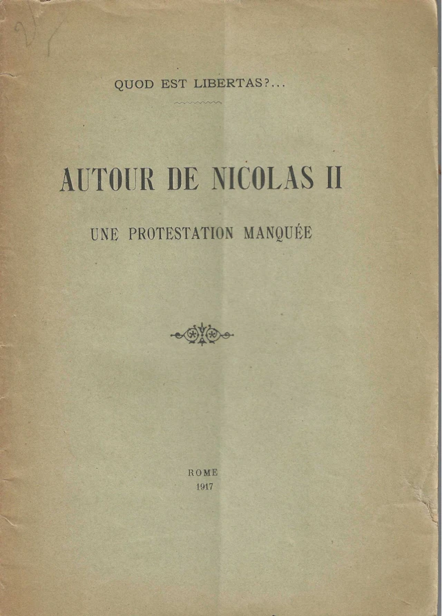 [ROYAL FAMILY] Set of books: 1) JACOBY, Jean. *Tsar Nicholas II and
