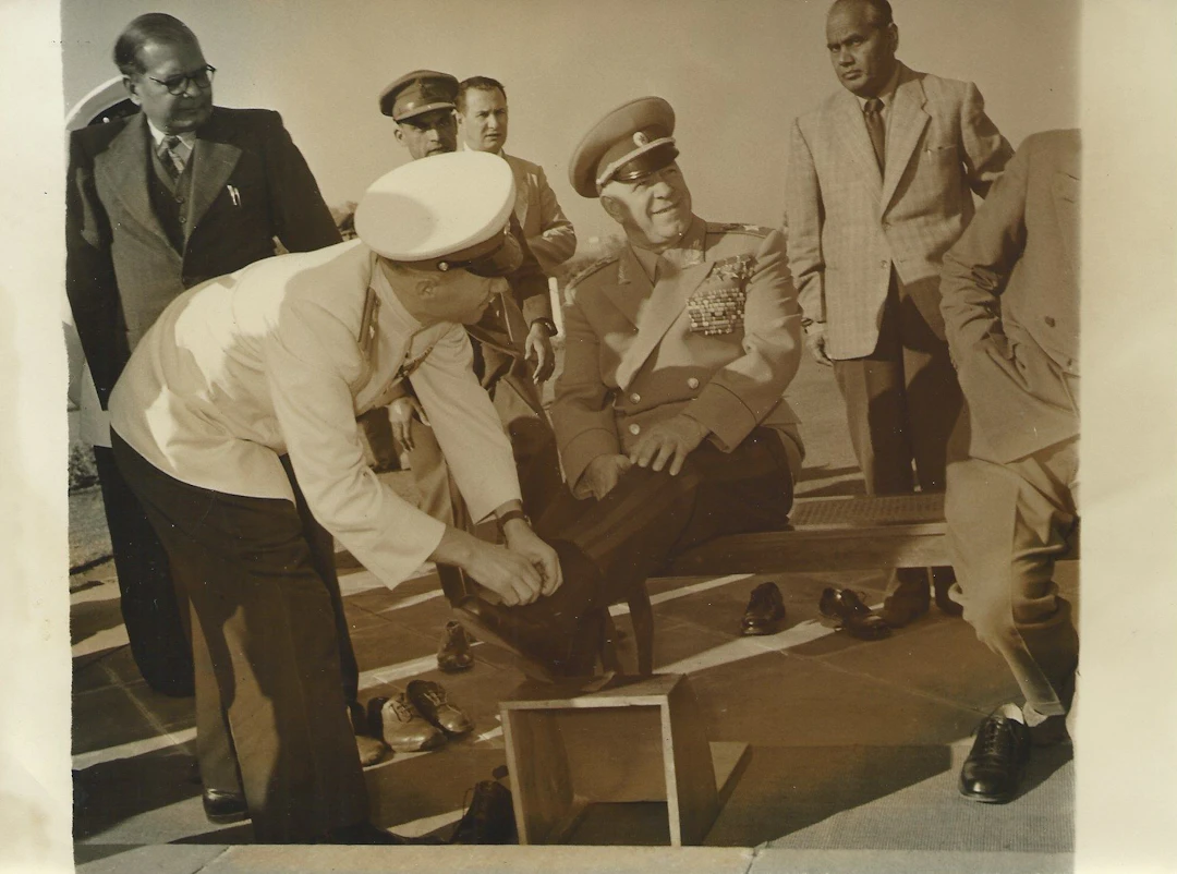 GEORGI ZHUKOV (1896–1974), Marshal, Minister of Defense Photograph
