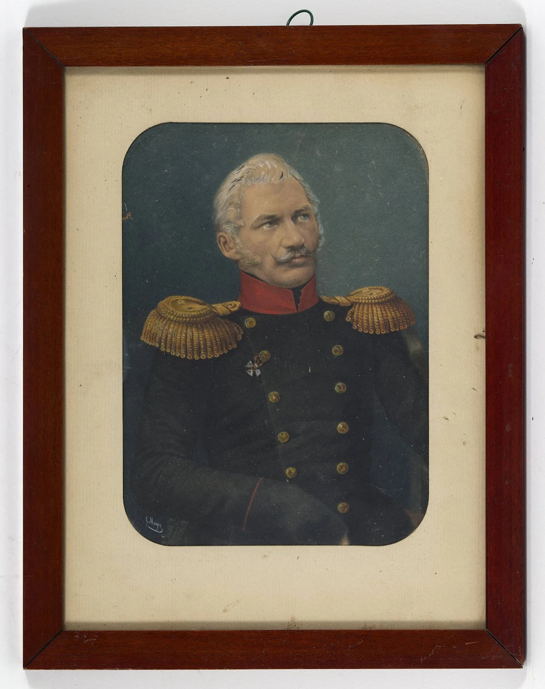 Portrait of Prince Alexander Karlovich Lieven (1801–1880). Colored
