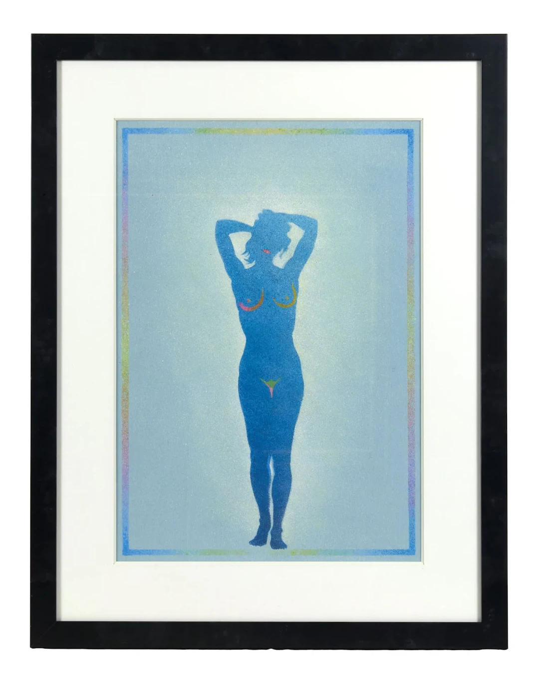 SHABLAVIN Sergei (1944) Standing Nude. Version 20, 2000 PVA emulsion