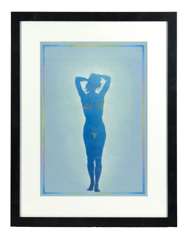 SHABLAVIN Sergei (1944) Standing Nude. Version 20, 2000 PVA emulsion