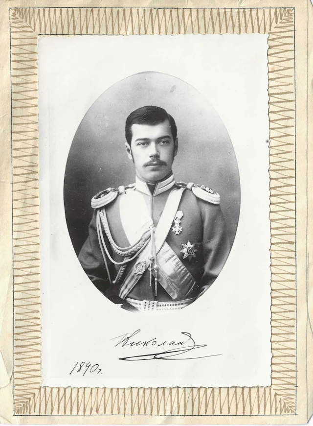 NICHOLAS II (1868–1918), Emperor of Russia Photographic portrait of