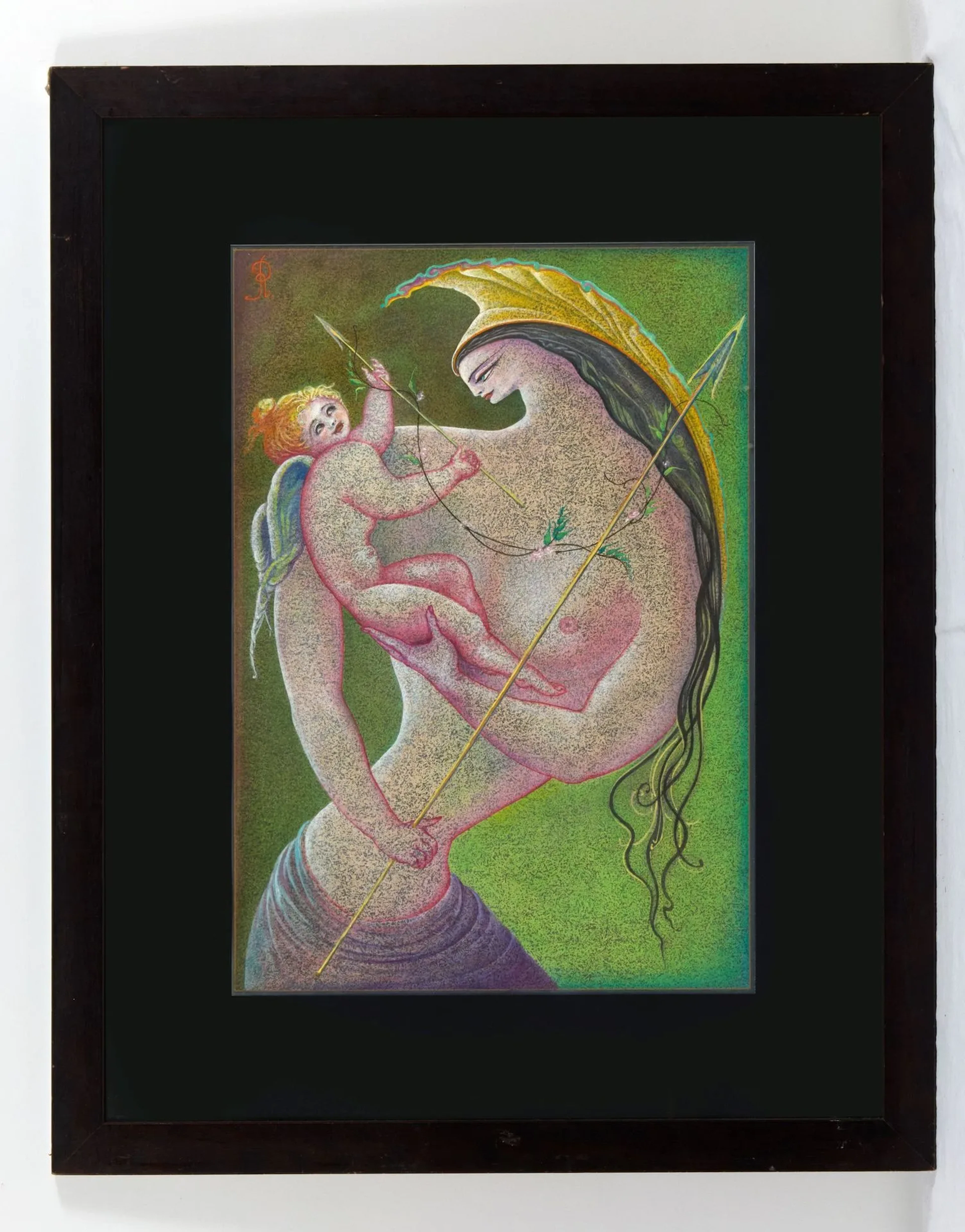 MODLEN (CHEMIAKINE) Rebecca (1934–2014) Venus and Cupid Mixed media