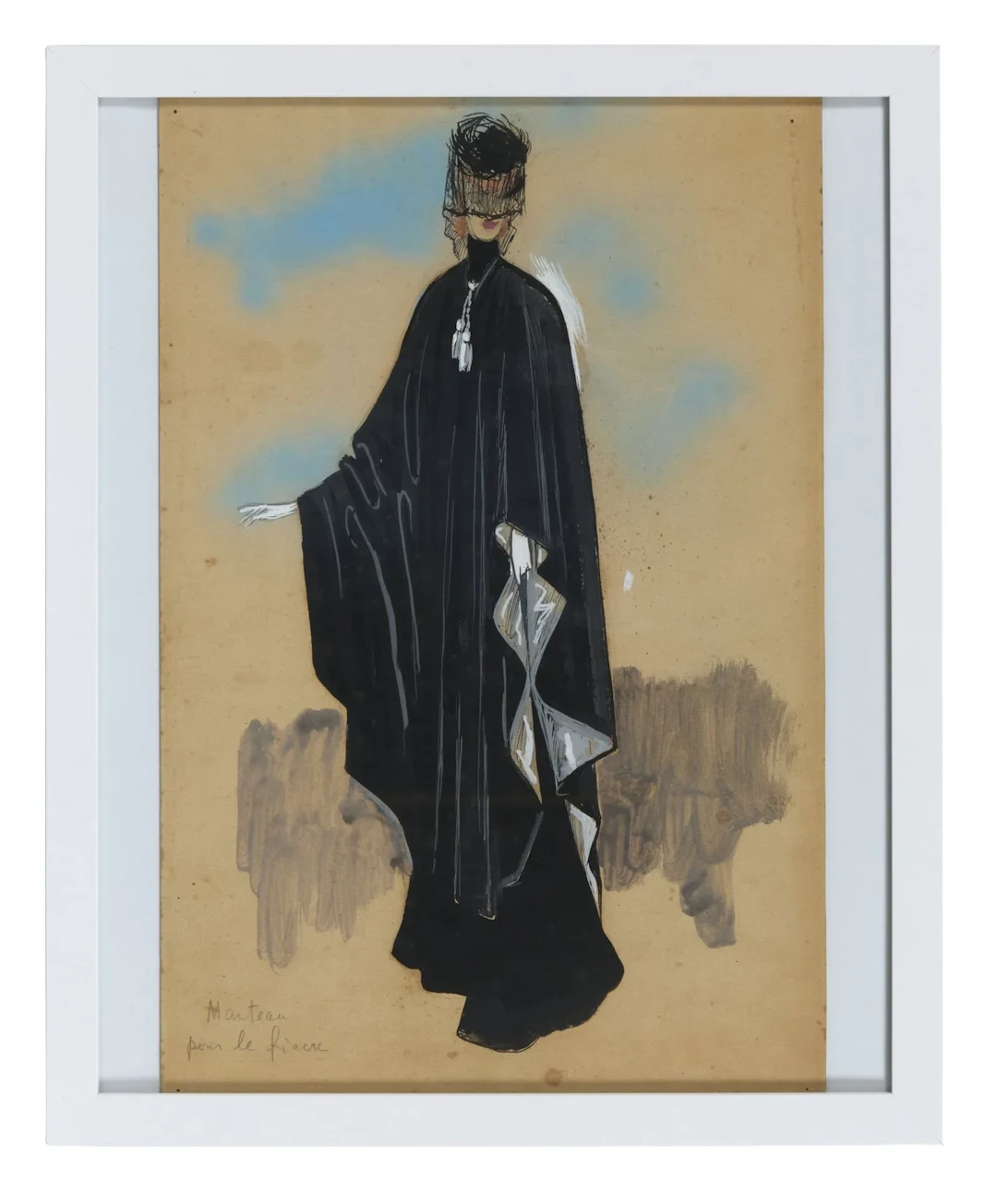 Yuri ANNENKOFF (1889–1974), attributed to Costume sketch Gouache on