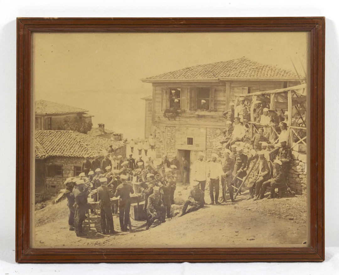 THE REGIMENT OF HIS MAJESTY’S GUARD HUSSARS, concert in Hambarli near