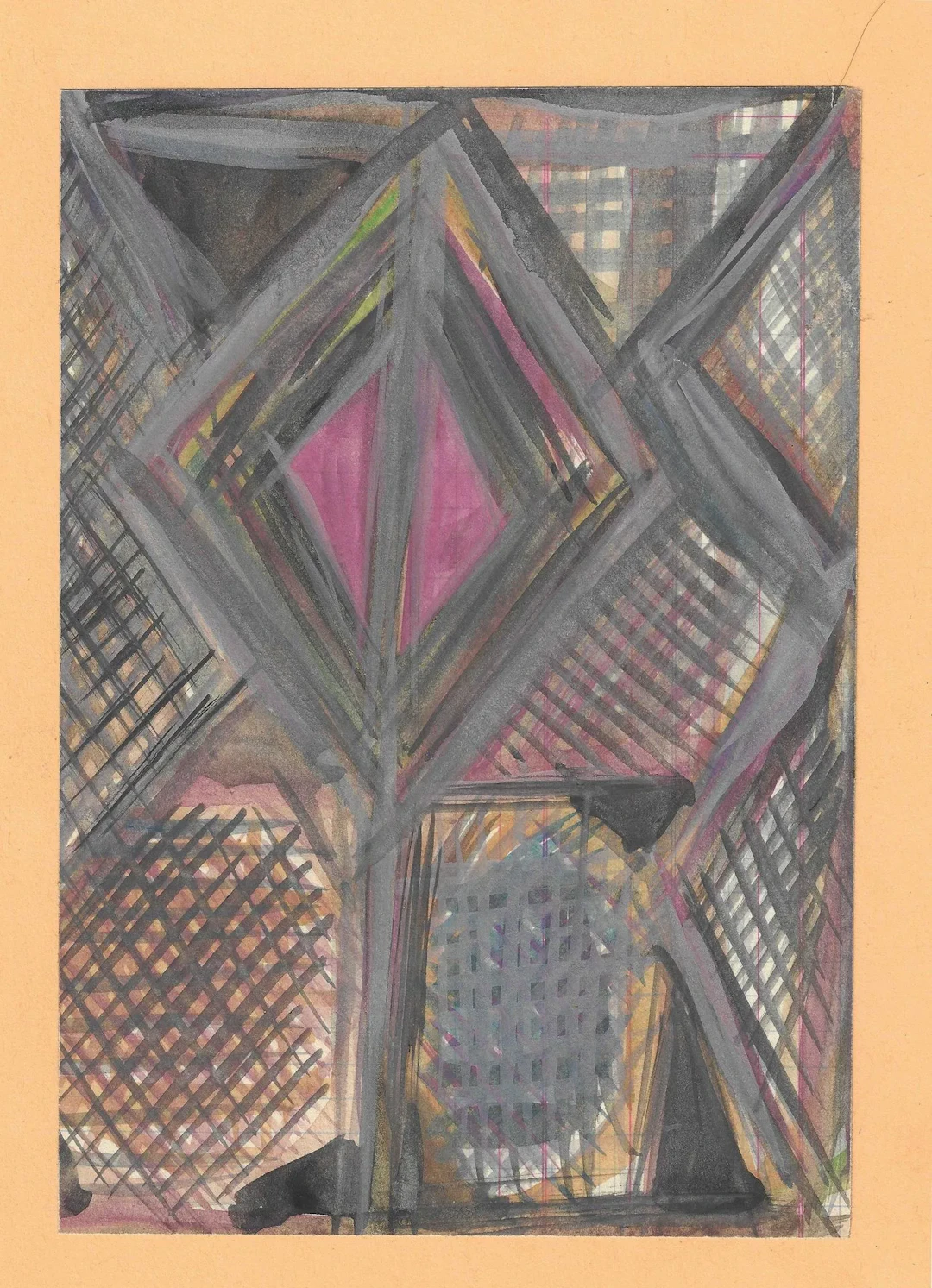 BAKHCHANYAN, Vagrich (1938–2009) Composition, 1994 Watercolor, gouache