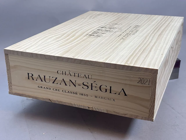 6 Bottles, Château RAUZAN SEGLA 2021 - 2nd GCC Margaux, in o - Lot 189