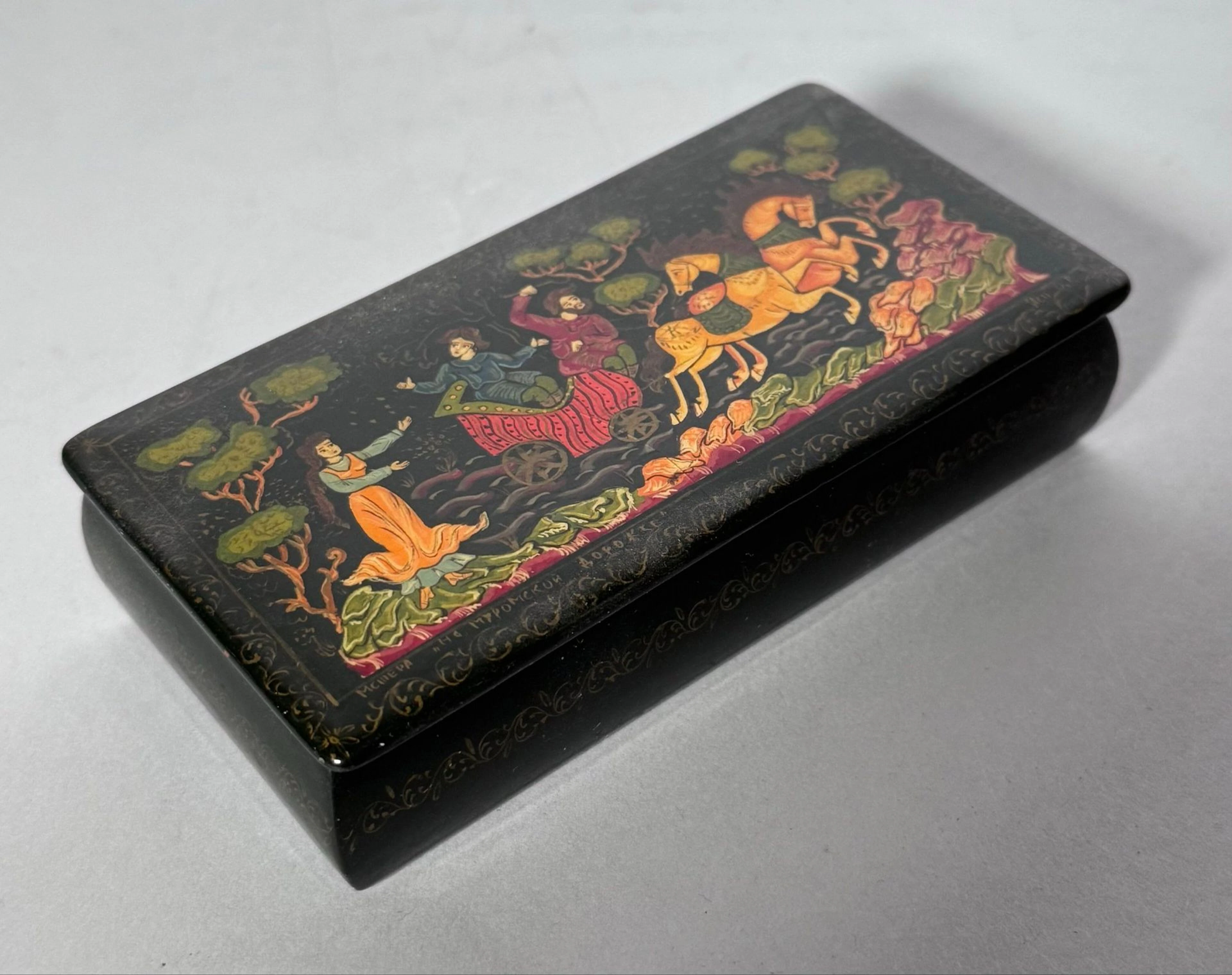 RUSSIA, Palekh School, 20th century - Lot 203
