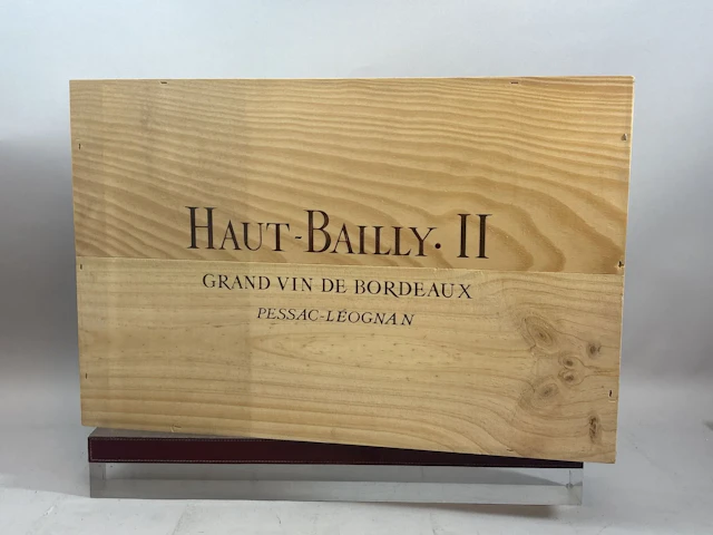 6 Bottles, Château HAUT BAILLY II 2021 - Pessac Léognan, Ori - Lot 37