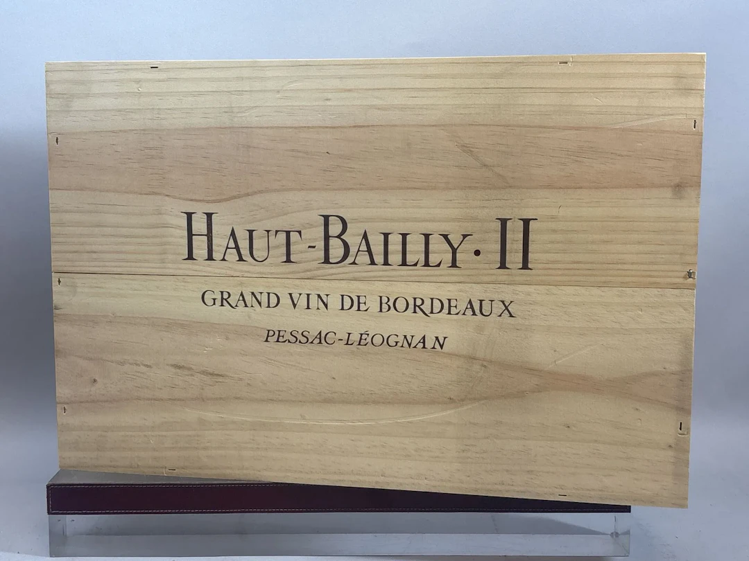 6 Bottles, Château HAUT BAILLY II 2021 - Pessac Léognan, Ori - Lot 39
