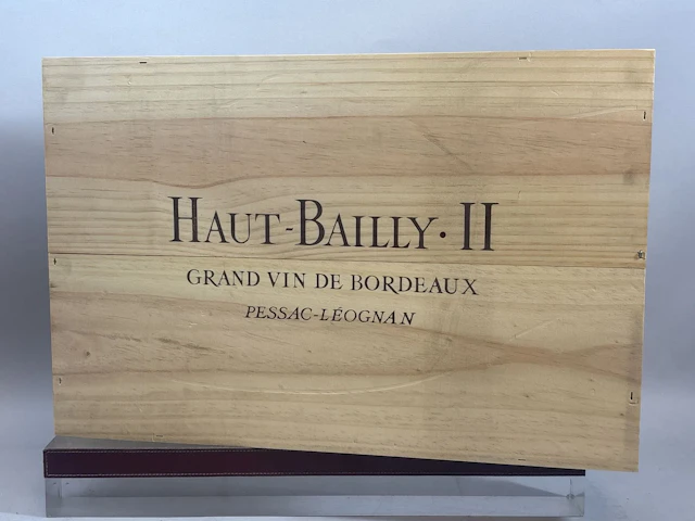 6 Bottles, Château HAUT BAILLY II 2021 - Pessac Léognan, Ori - Lot 39