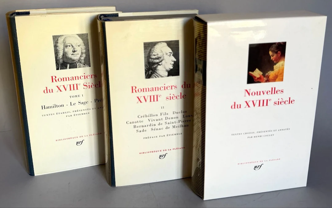 LA PLÉIADE LIBRARY. Set of 3 volumes. - Lot 13