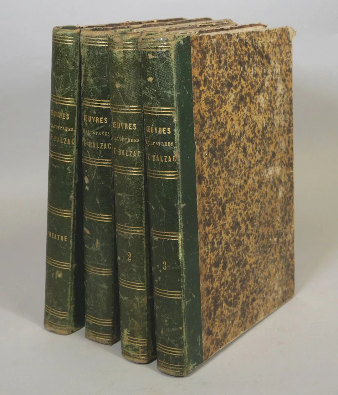BALZAC, Honoré de. Set of 4 volumes. - Lot 115