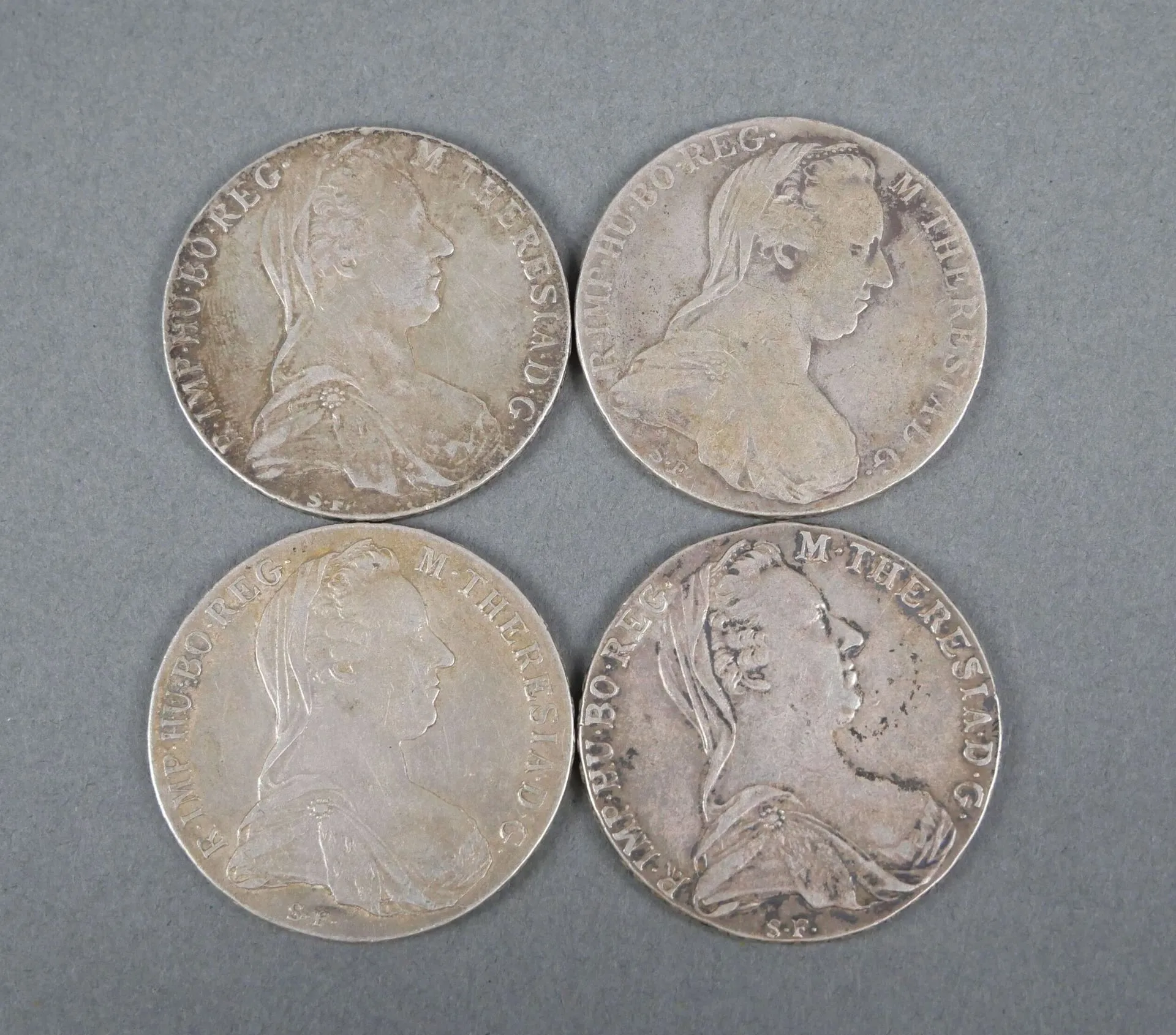 AUSTRIA. Set of 4 Silver Coins. - Lot 9