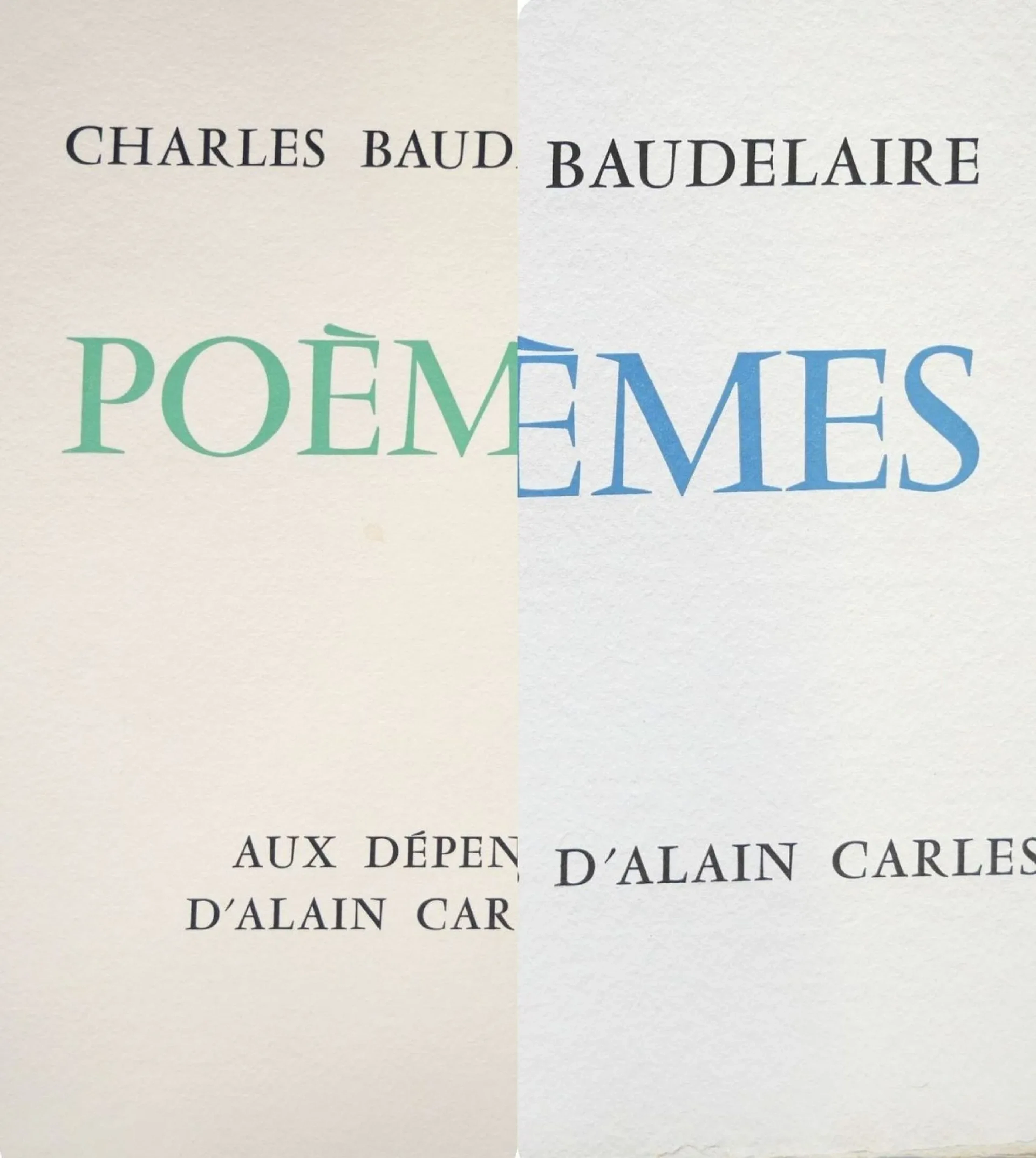 BAUDELAIRE, Charles. - Lot 85