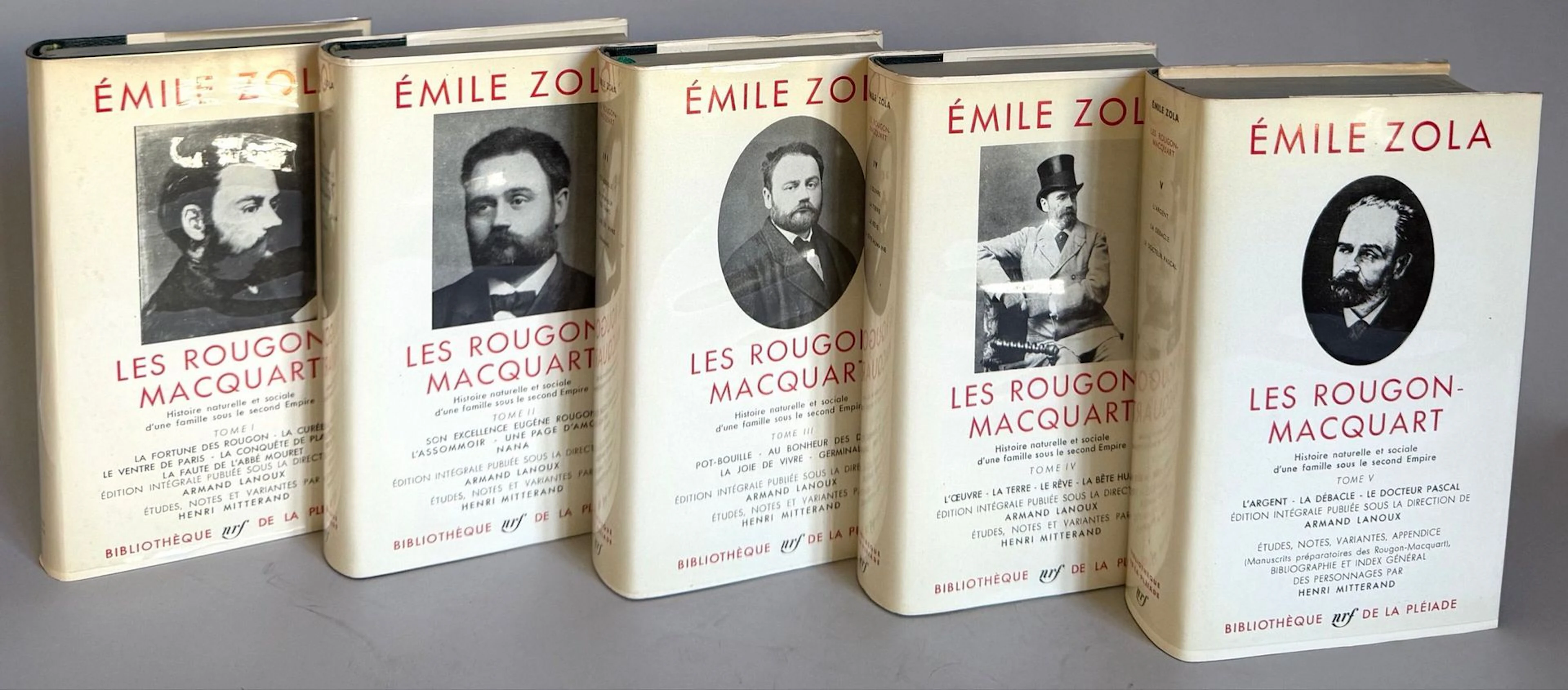 LA PLÉIADE LIBRARY. Set of 6 volumes. - Lot 40