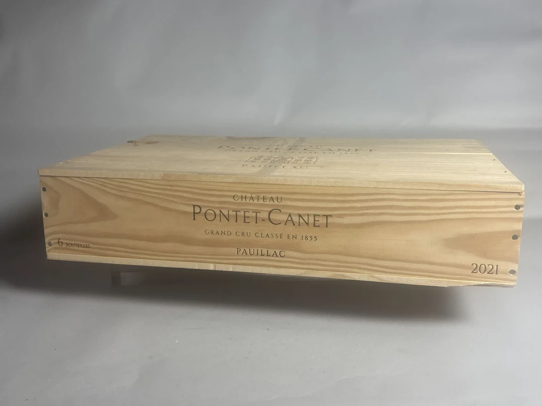 6 Bottles, Château PONTET CANET 2021 - 5th GCC Pauillac, in - Lot 184