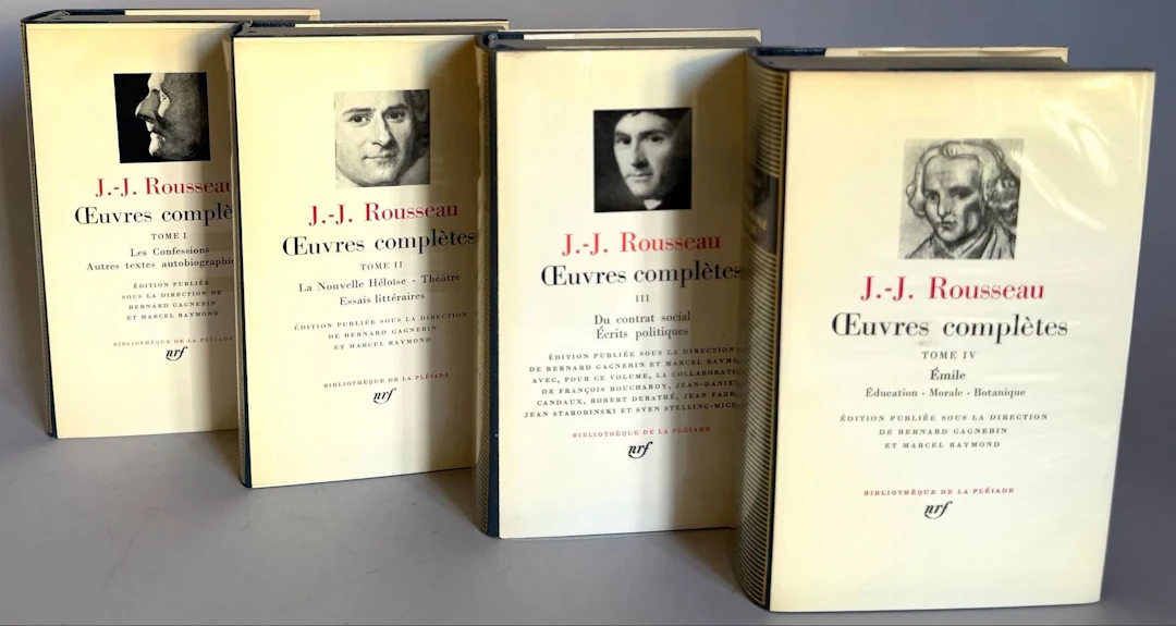 LA PLÉIADE LIBRARY. Set of 4 volumes. - Lot 106