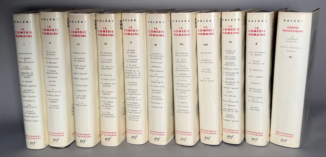 LA PLÉIADE LIBRARY. Set of 11 volumes. - Lot 50