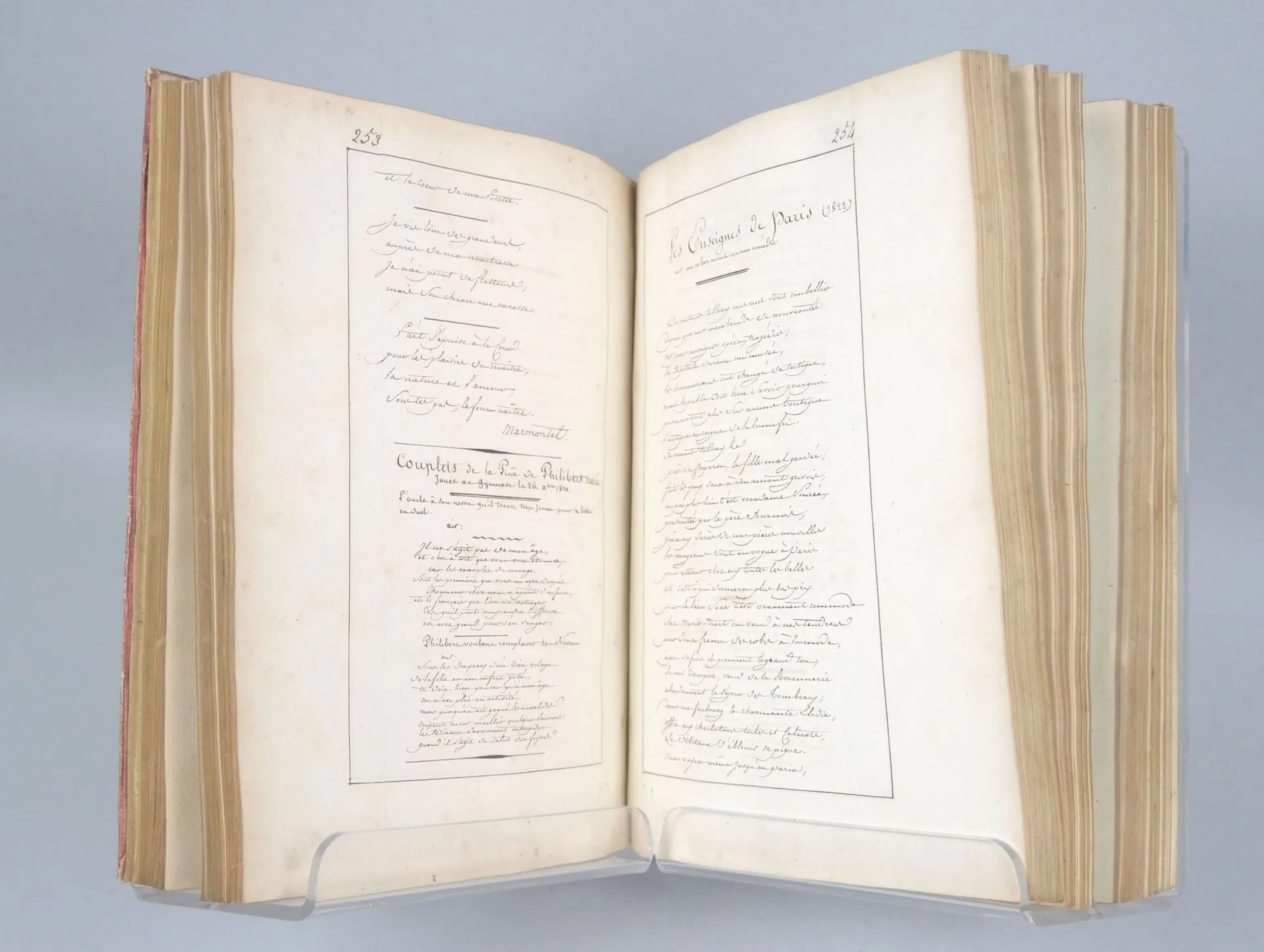 POETRY. Manuscript, Collection of Songs and Verses, copied b - Lot 87