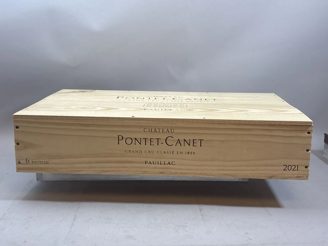 6 Bottles, Château PONTET CANET 2021 - 5th GCC Pauillac, in - Lot 182