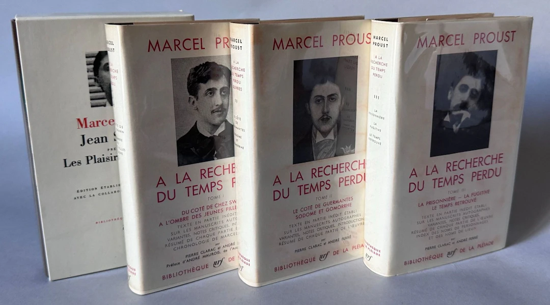 LA PLÉIADE LIBRARY. Set of 4 volumes. - Lot 110