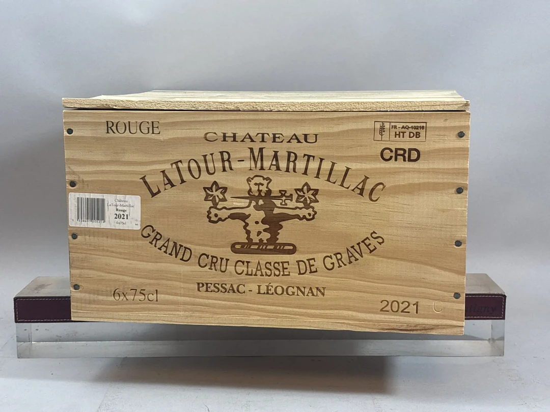 6 Bottles, Château LATOUR MARTILLAC 2021 - Grand Cru de Grav - Lot 40