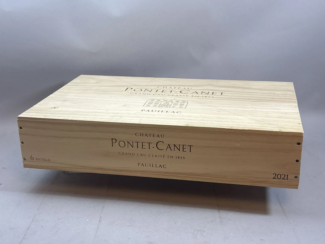 6 Bottles, Château PONTET CANET 2021 - 5th GCC Pauillac, in - Lot 179
