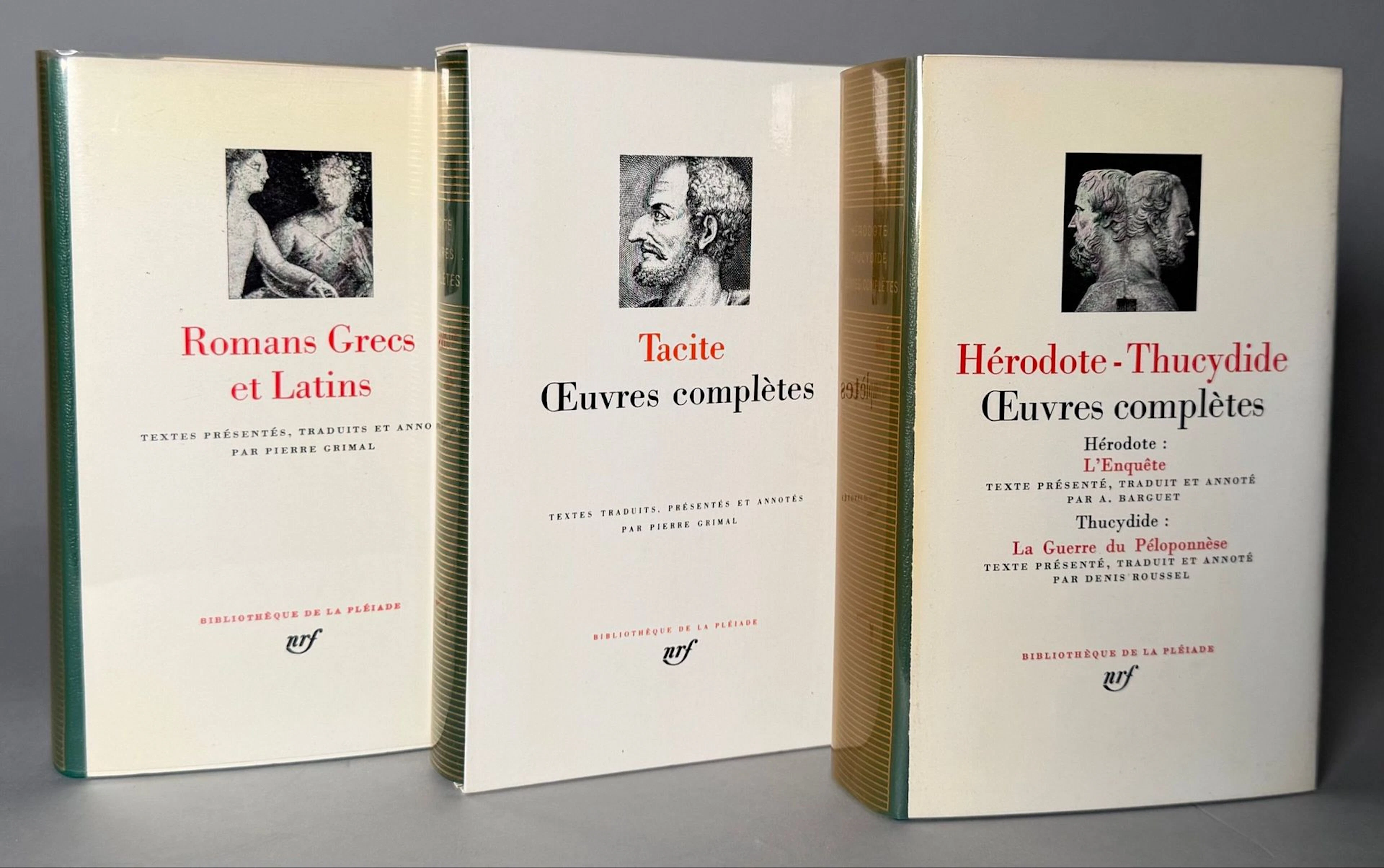 LA PLÉIADE LIBRARY. Set of 3 volumes. - Lot 67