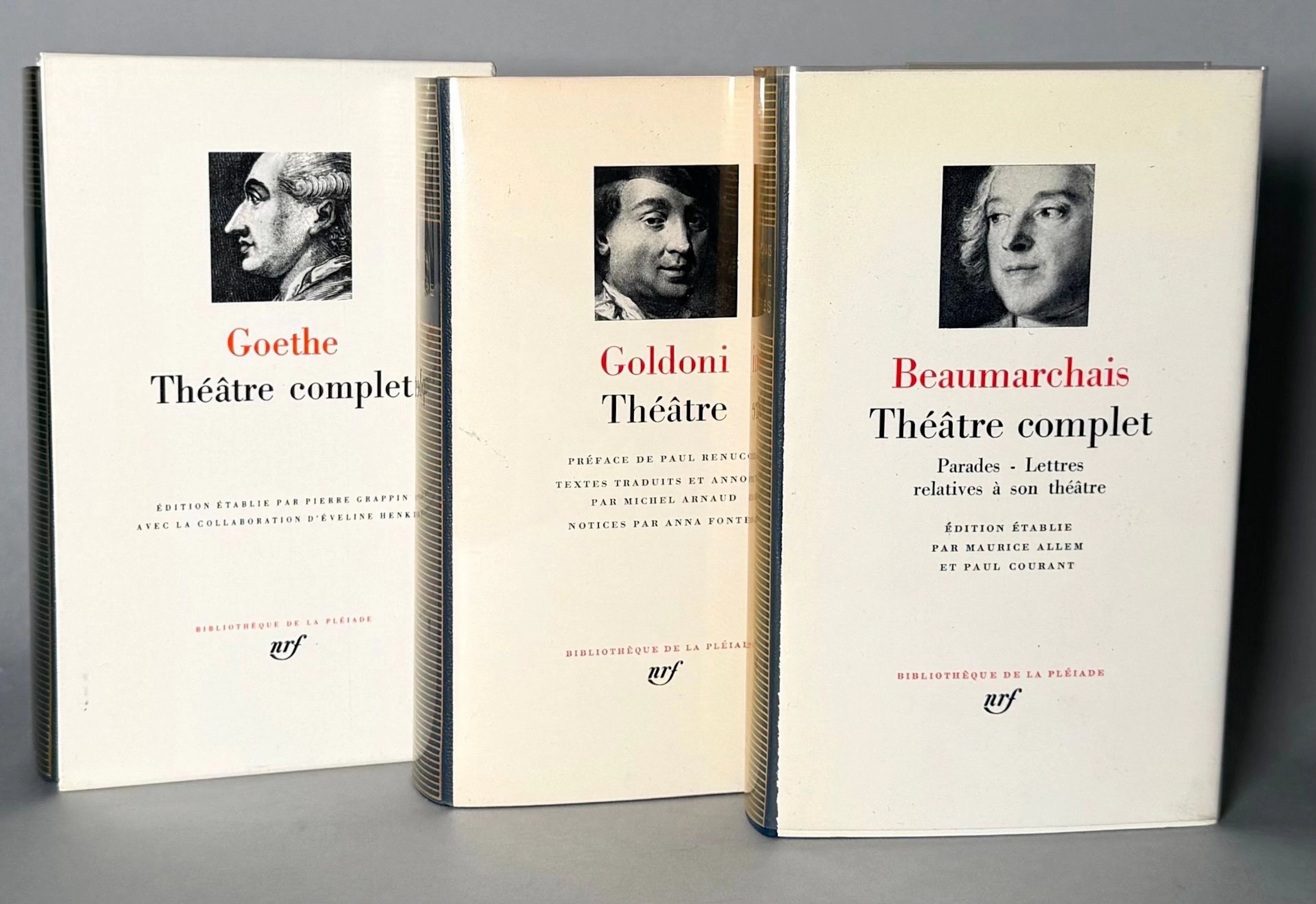 LA PLÉIADE LIBRARY. Set of 3 volumes. - Lot 142