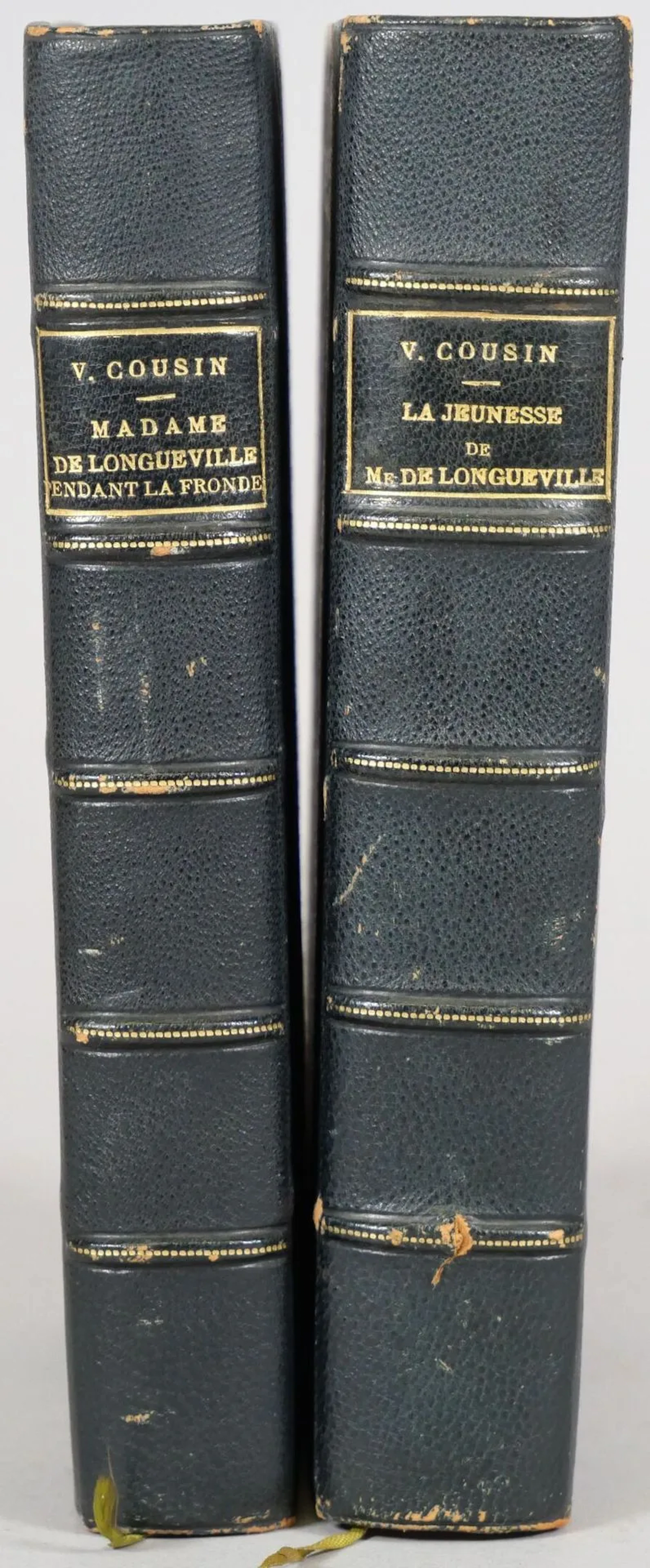 COUSIN, Victor. Set of 2 volumes. - Lot 80