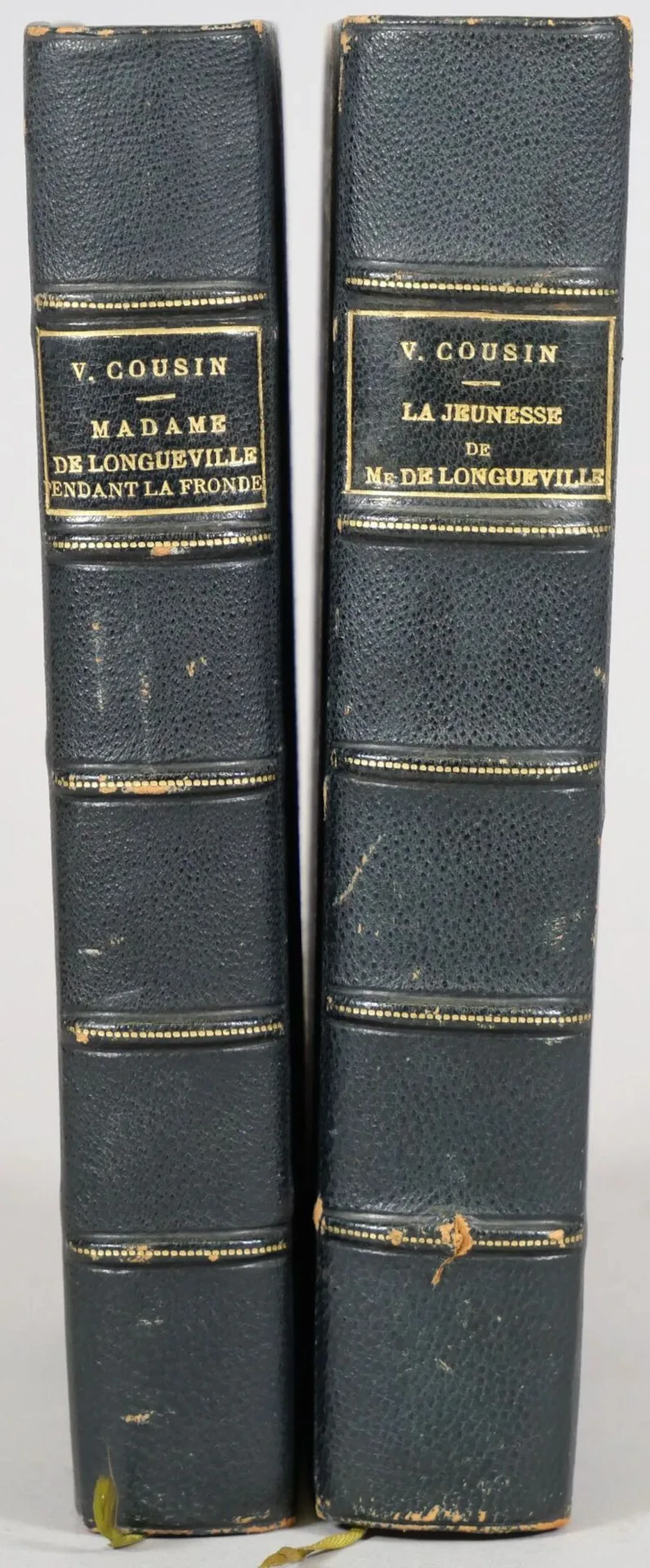 COUSIN, Victor. Set of 2 volumes. - Lot 80