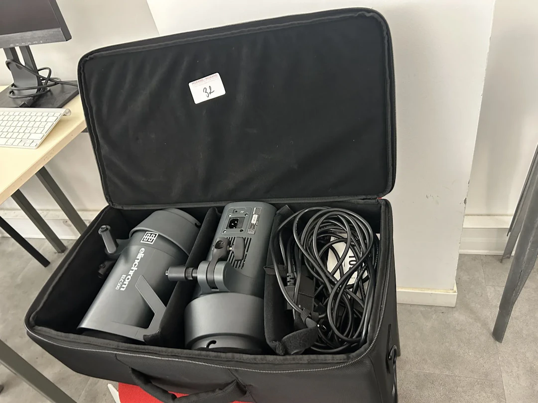 2 flash ELINCHROM ELC500 - Lot 32