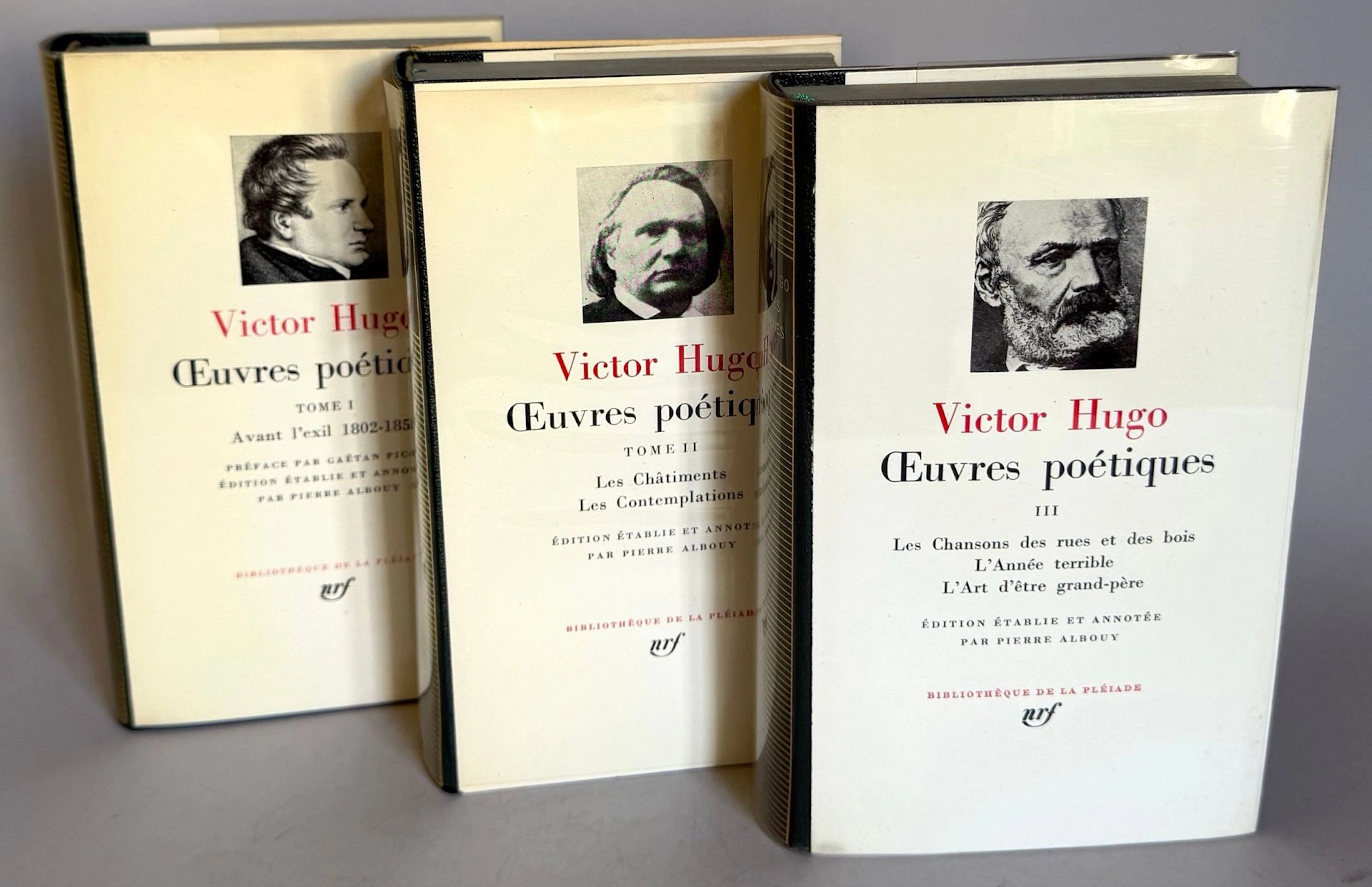LA PLÉIADE LIBRARY. Set of 3 volumes. - Lot 70