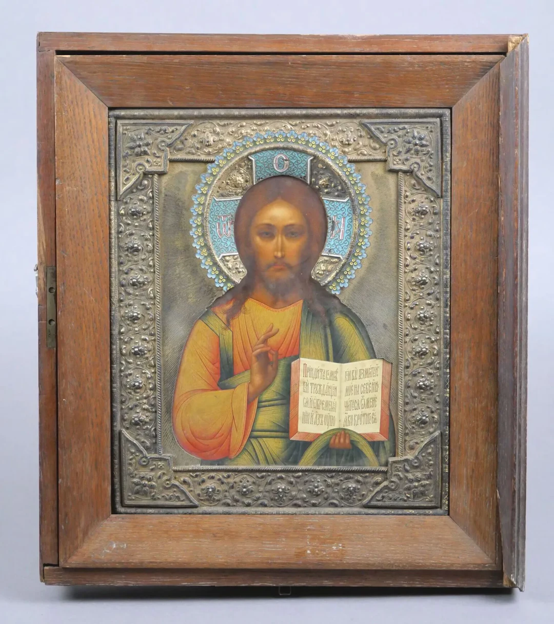 Icon of Christ Pantocrator. - Lot 244