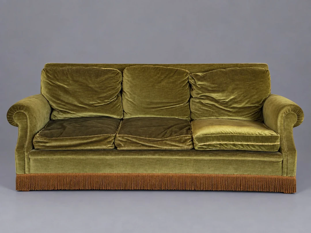 Living room furniture set consisting of a sofa and a pair of - Lot 282