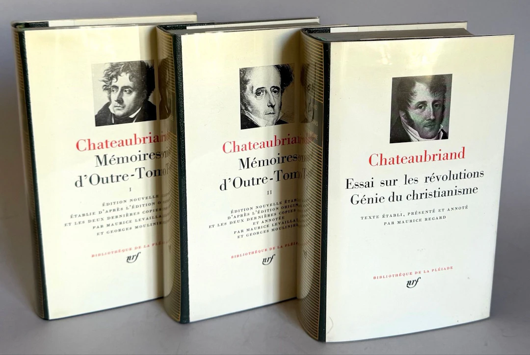 LA PLÉIADE LIBRARY. Set of 3 volumes. - Lot 32