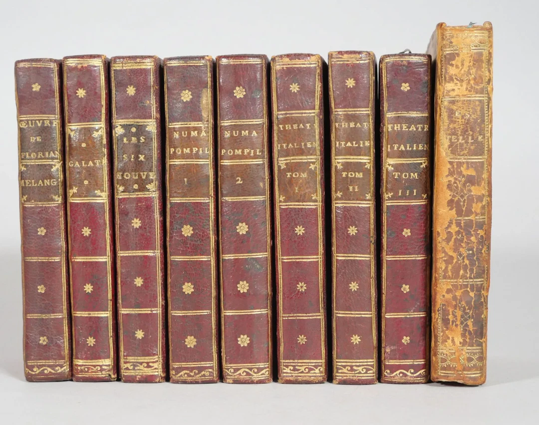 FLORIAN (Jean Pierre Claris de). Set of 9 volumes. - Lot 77