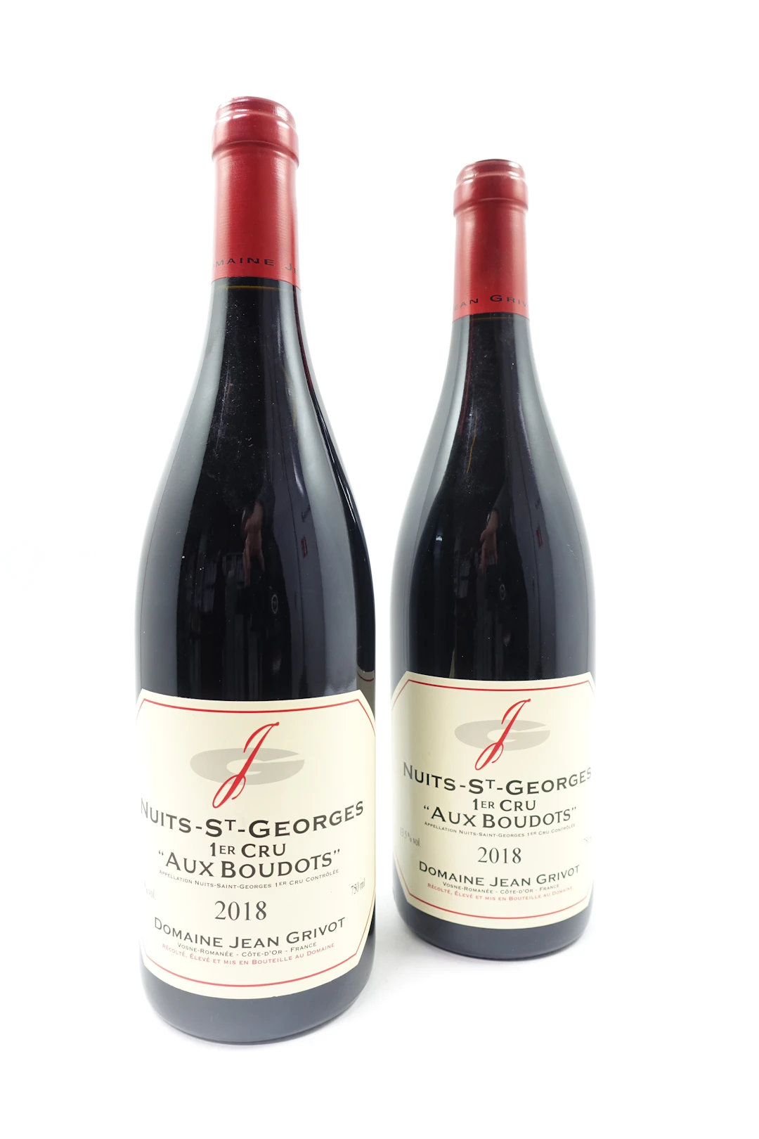 2 bts NUITS SAINT GEORGES 2018 1er Cru Aux Boudots Domaine Jean Grivot
