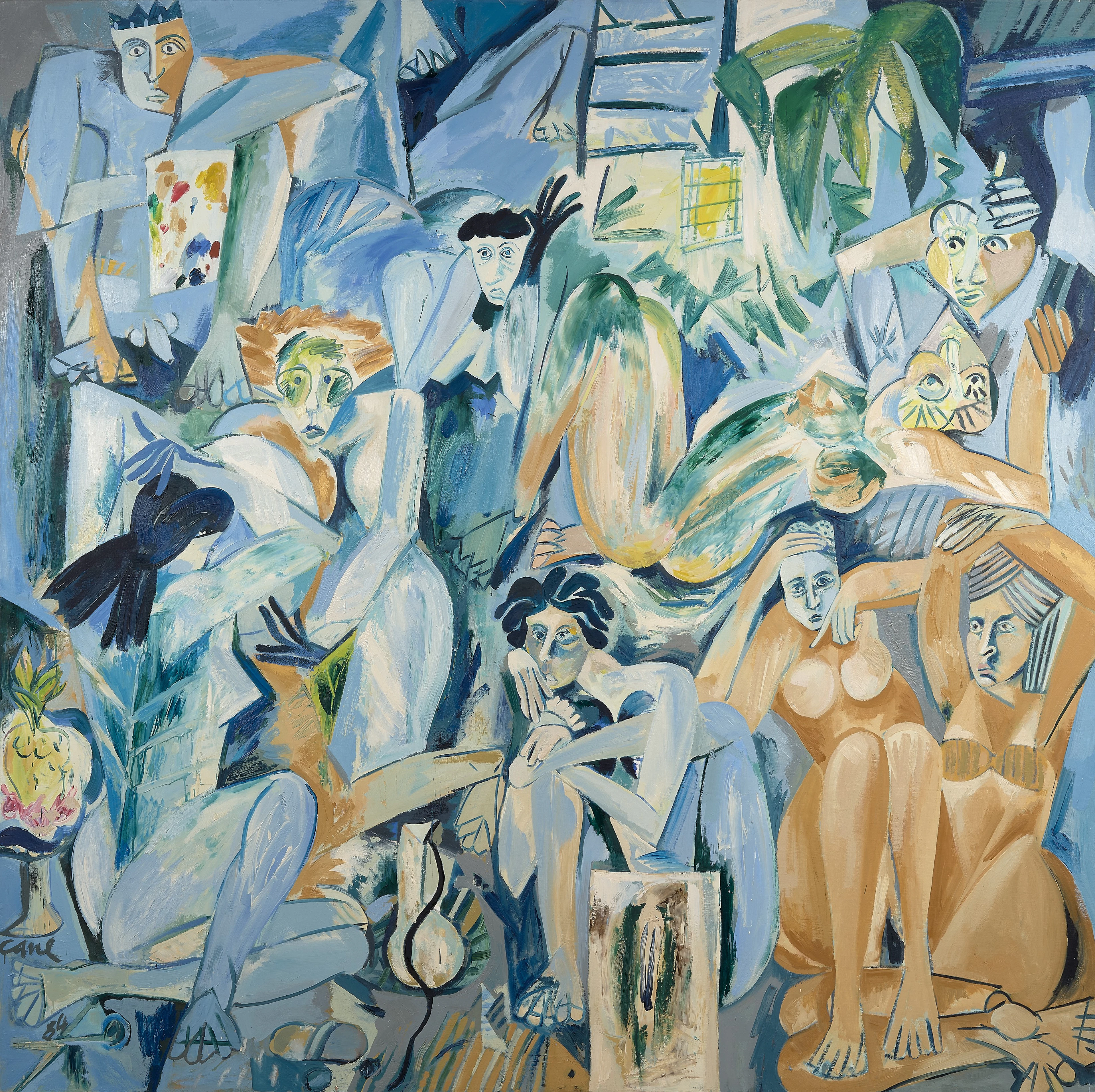 Louis CANE 1943-2024 La toilette de femme IV - 1983-84
