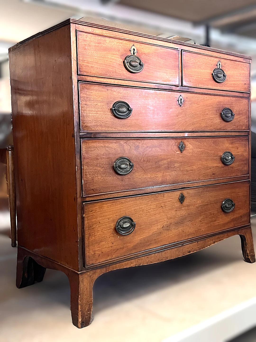 Petite commode anglaise, XIXe siècle
