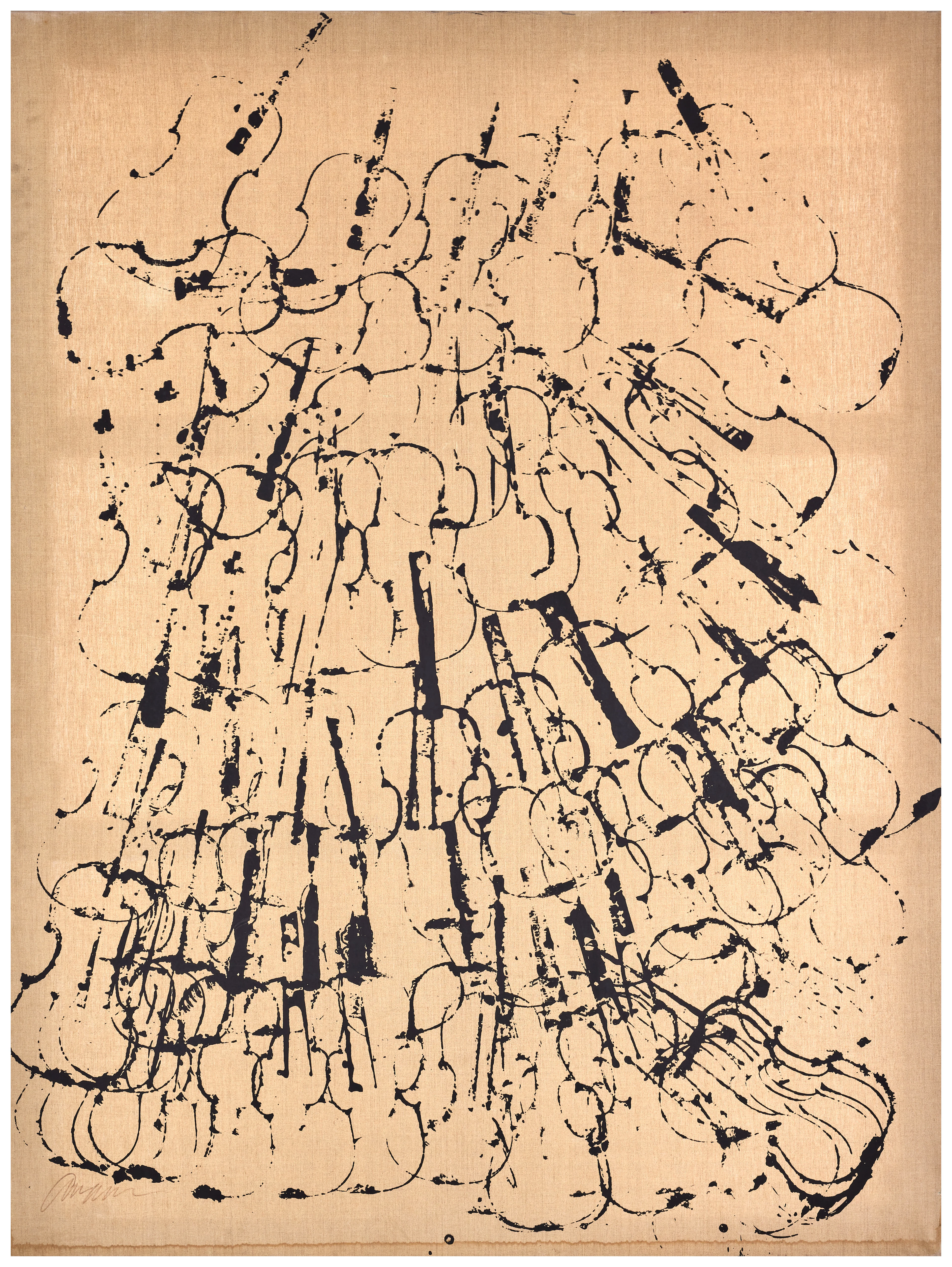 ARMAN 1928 - 2005 Music Stop N°5 - 1971