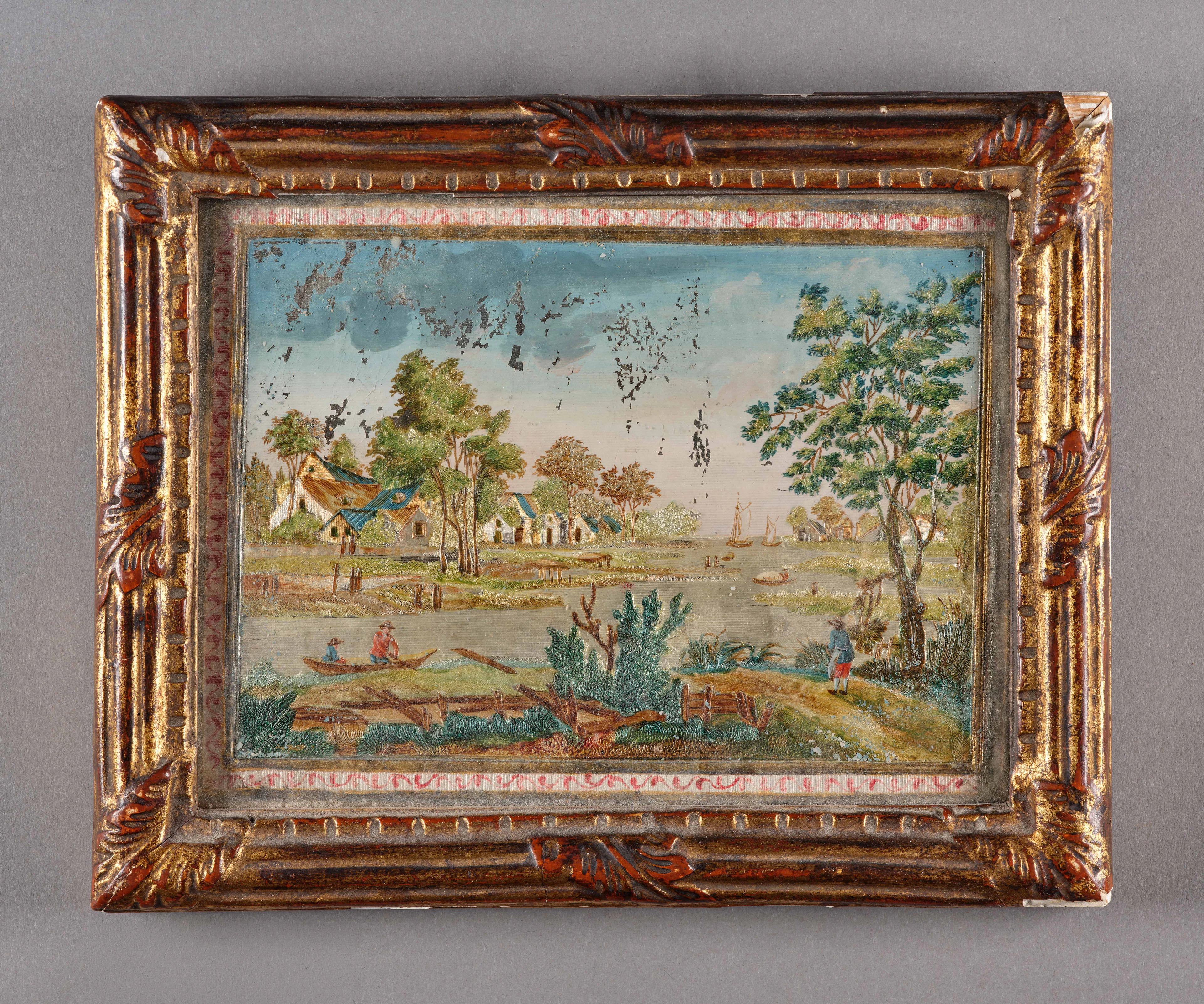 PANNEAU DE LA DEUXIÈME MOITIÉ DU XVIIIe SIÈCLE, ATTRIBUÉ À THOMAS COMPIGNÉ