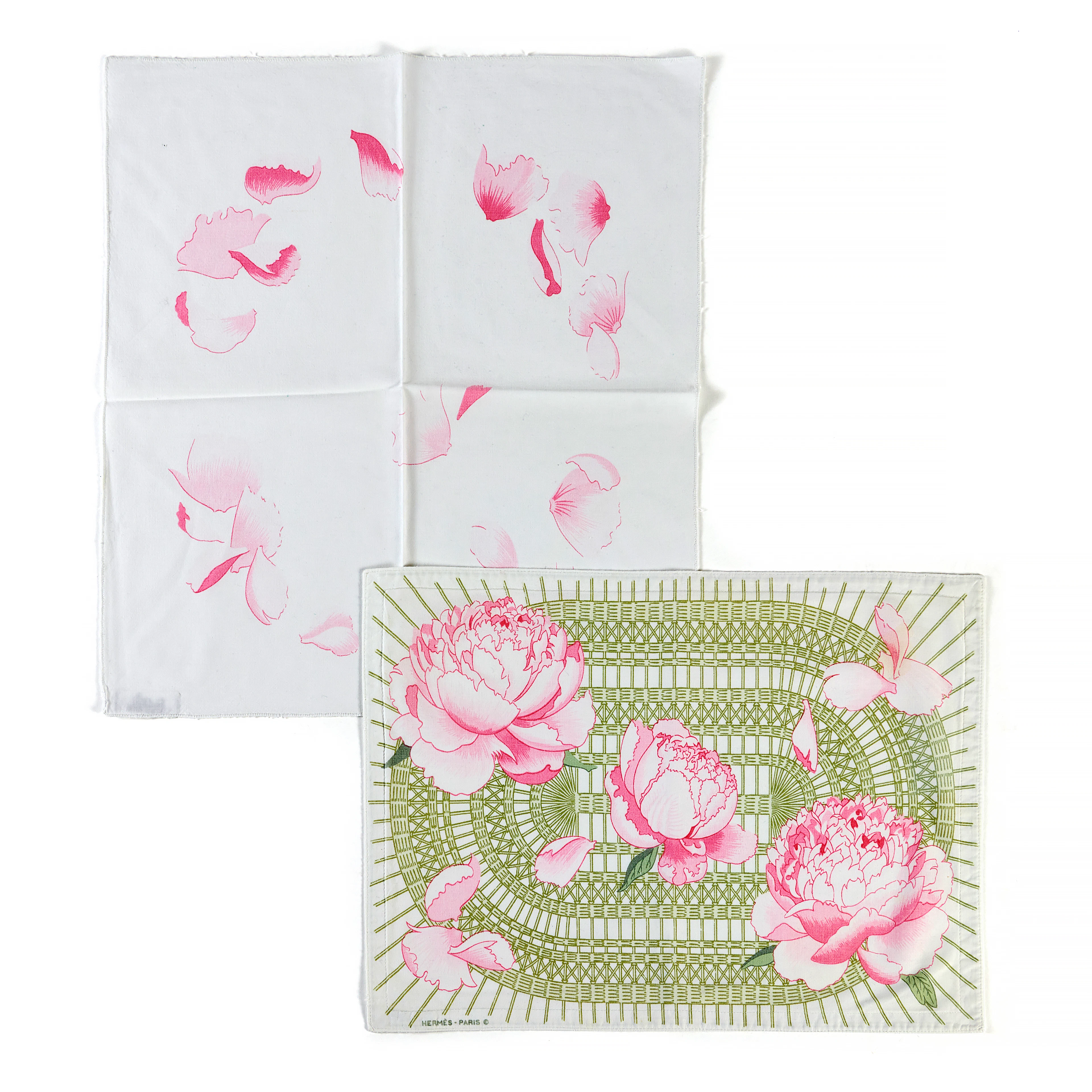 HERMÈS LES PIVOINES Placemats and napkins