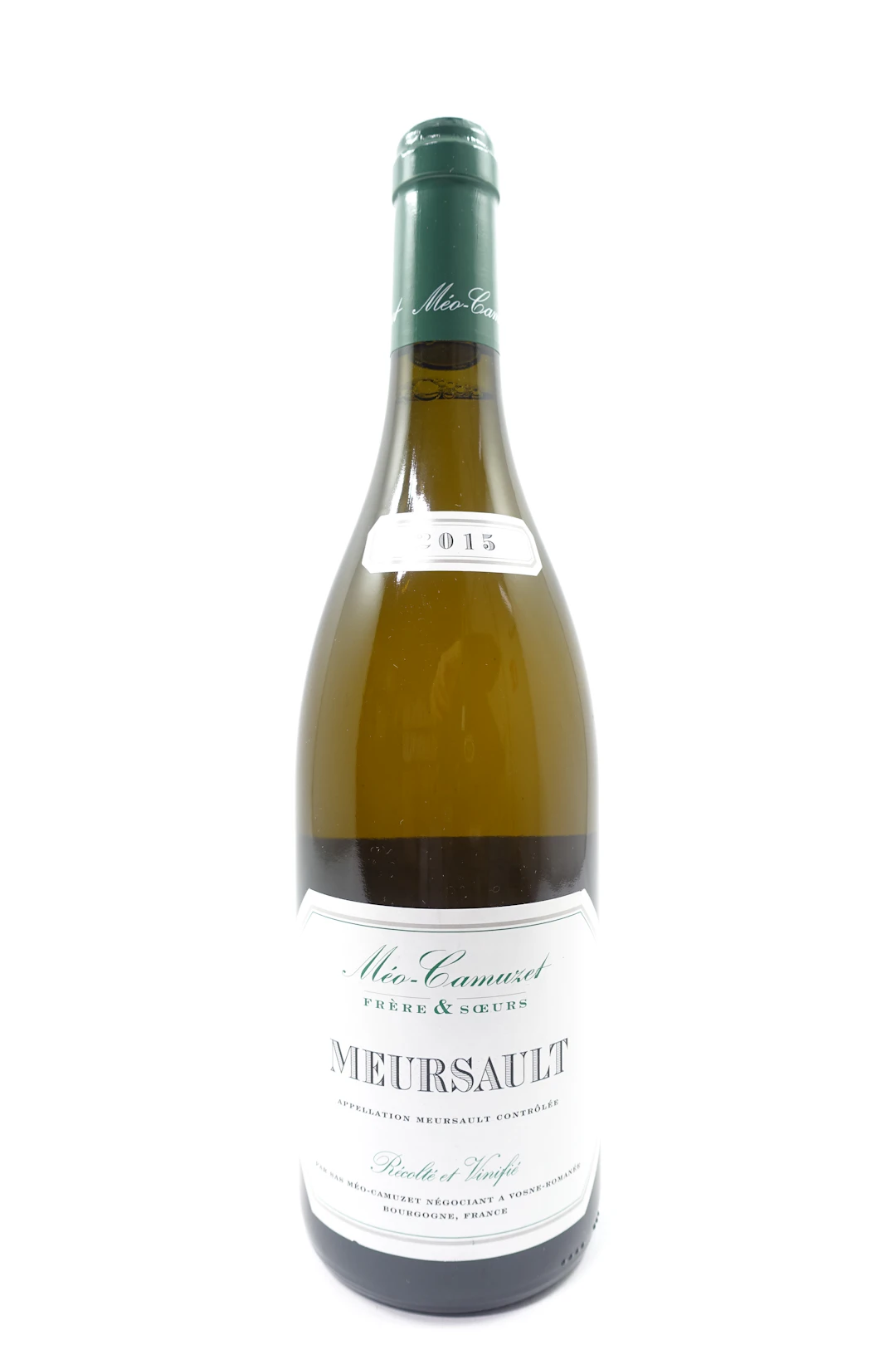 1 bt MEURSAULT 2015 Méo Camuzet Frère & Sœurs