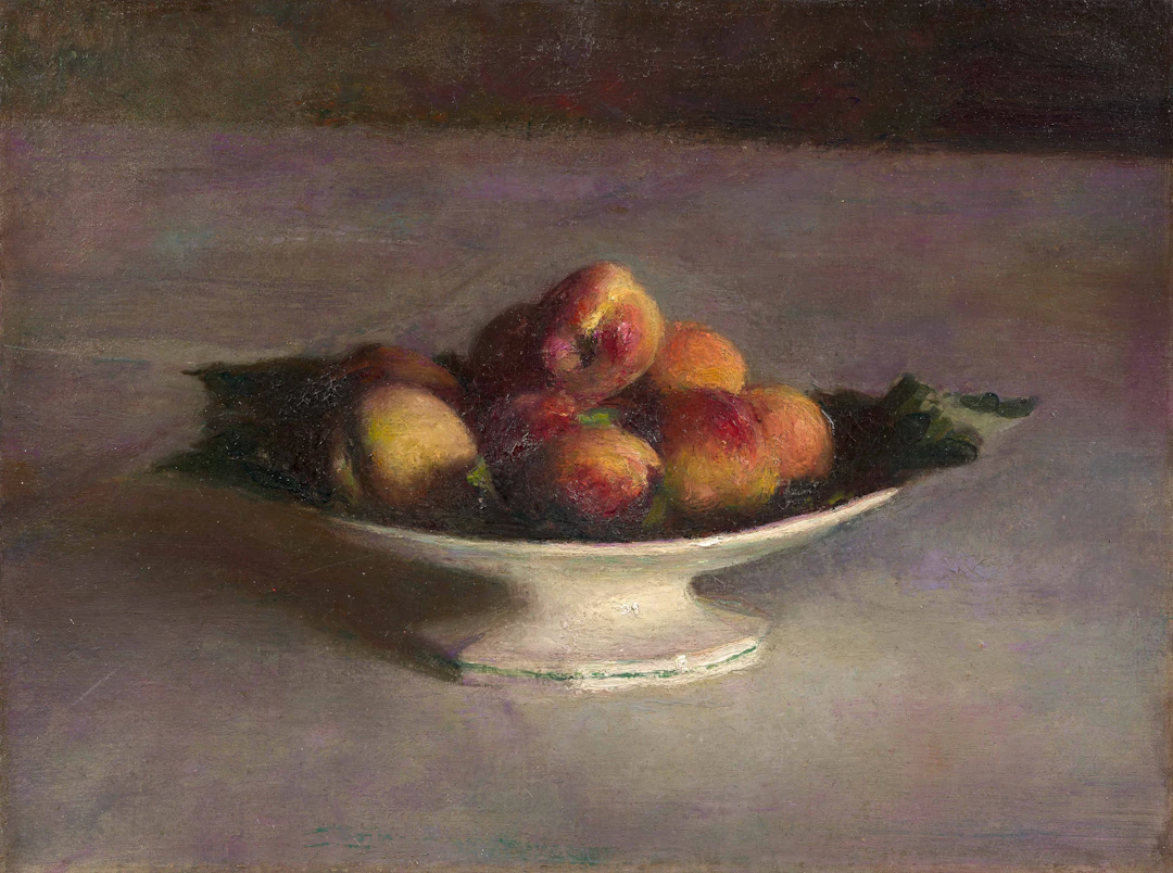Pascal DAGNAN-BOUVERET 1852 - 1929 Nature morte aux pêches – 1884